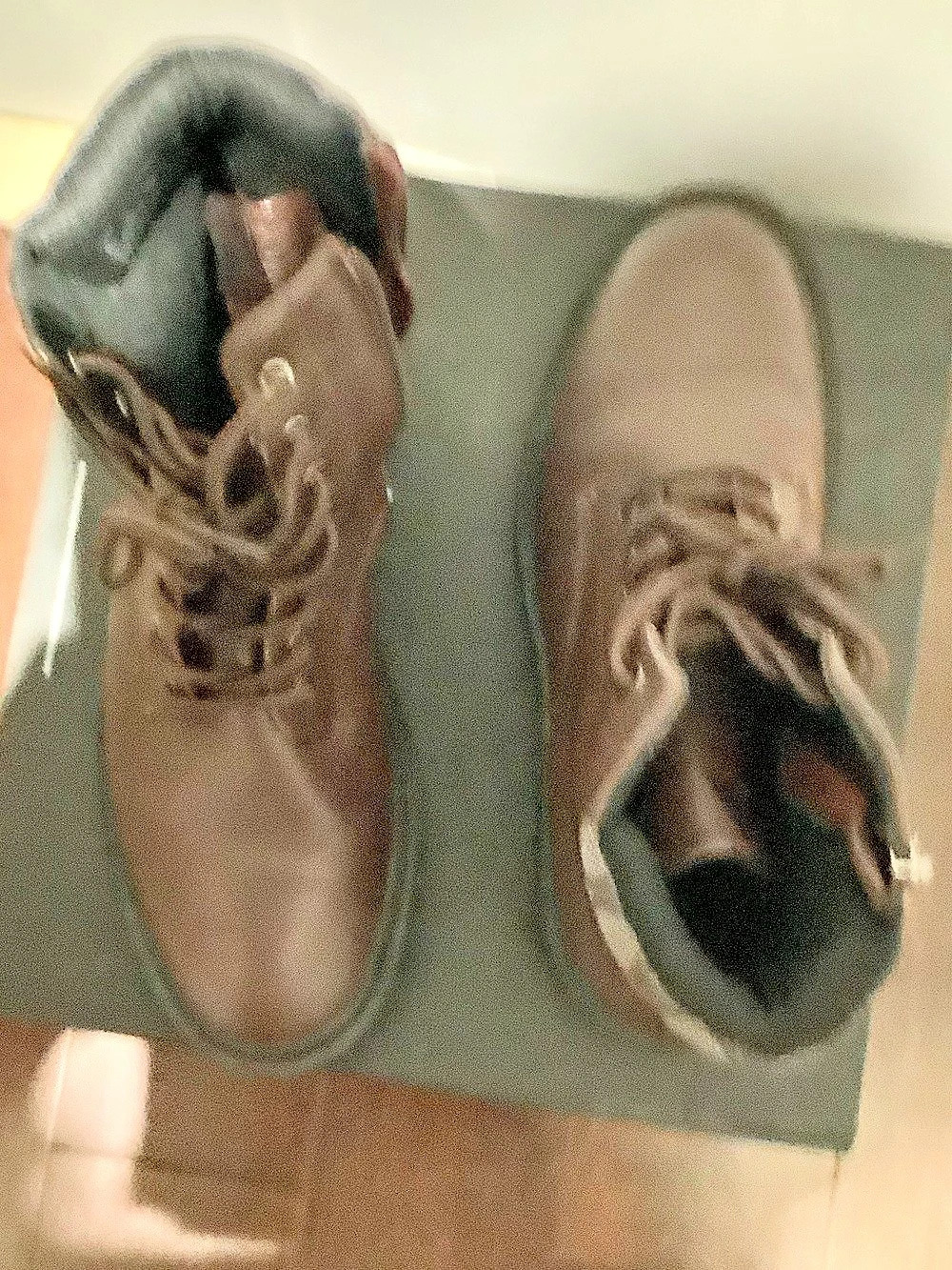 Coach Lug Sole Boot Brown Lace-Up Boots